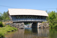 Ashland, NH - Squam River Bridge - Side - Summer